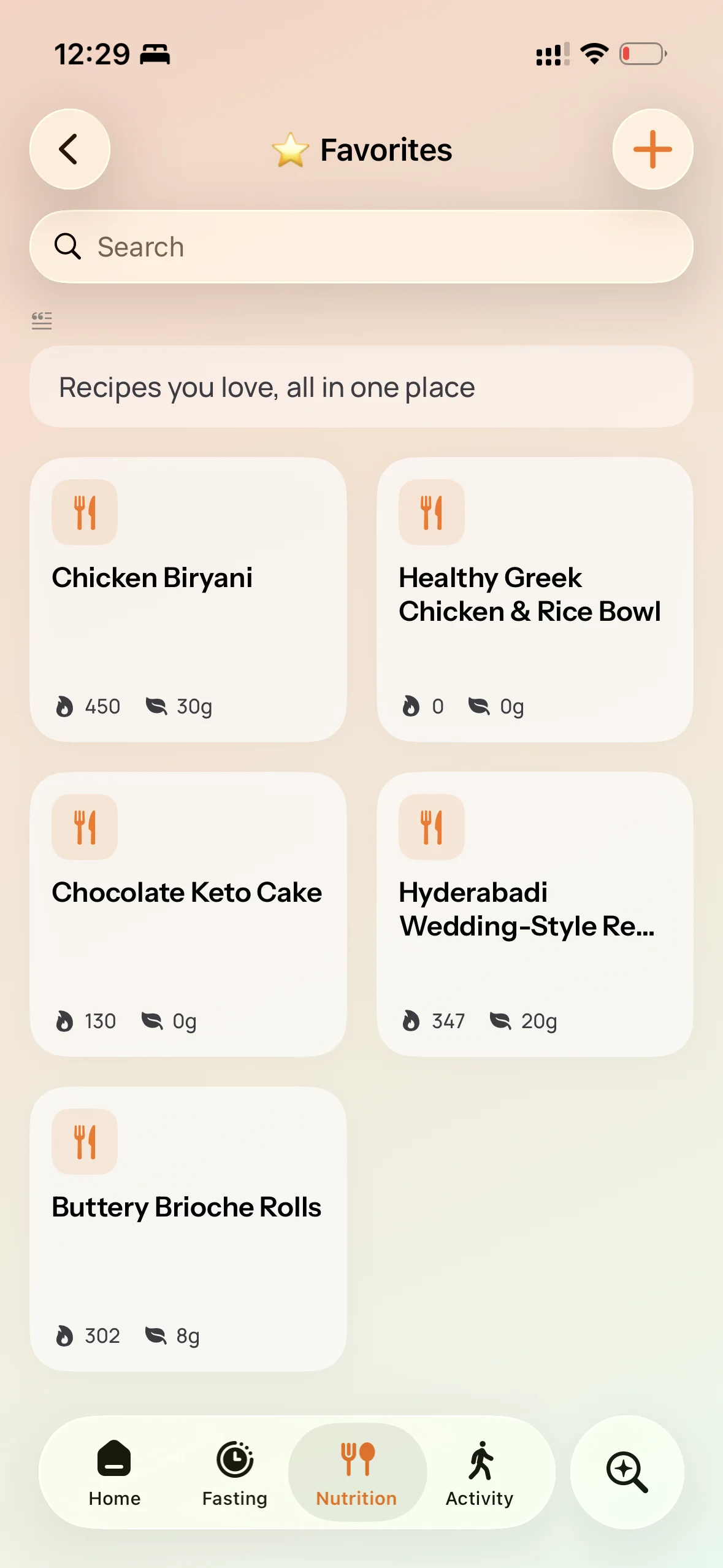 Recipe collections